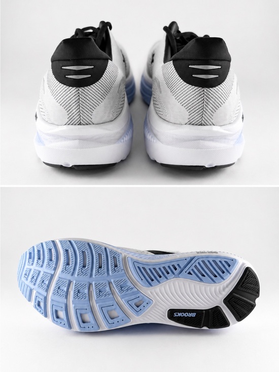 Size 15M- Brooks Ghost 18 Men’s Running Shoes in Grey Blue and Black